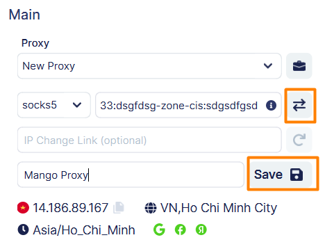 Сохранение настроек в Undetecteble
